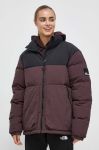Пухова куртка Jack Wolfskin жіноча зимова колір фіолетовий Пухова куртка Jack Wolfskin жіноча зимова колір фіолетовий