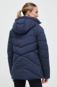 Пухова куртка Jack Wolfskin жіноча колір синій зимова Пухова куртка Jack Wolfskin жіноча колір синій зимова
