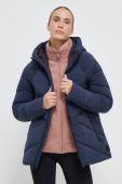 Пухова куртка Jack Wolfskin жіноча колір синій зимова Пухова куртка Jack Wolfskin жіноча колір синій зимова