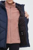 Пухова куртка Jack Wolfskin жіноча колір синій зимова Пухова куртка Jack Wolfskin жіноча колір синій зимова
