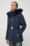 Пухова куртка Morgan жіноча колір синій зимова Пухова куртка Morgan жіноча колір синій зимова