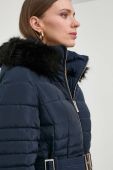 Пухова куртка Morgan жіноча колір синій зимова Пухова куртка Morgan жіноча колір синій зимова