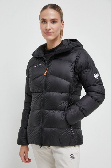 Спортивна пухова куртка Mammut Meron IN Hooded колір чорний (3579739) Спортивна пухова куртка Mammut Meron IN Hooded колір чорний (3579739)