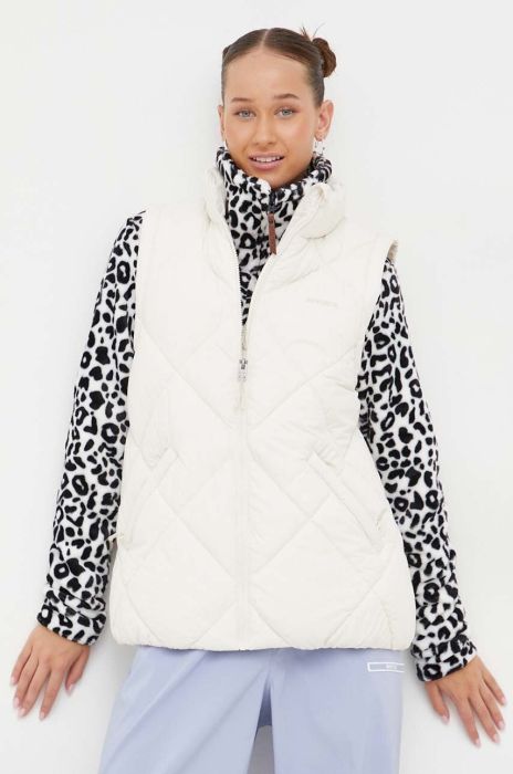 Безрукавка Rip Curl жіночий колір бежевий перехідний Безрукавка Rip Curl жіночий колір бежевий перехідний