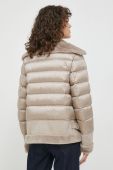 Пухова куртка Hetrego жіноча колір бежевий перехідна Пухова куртка Hetrego жіноча колір бежевий перехідна