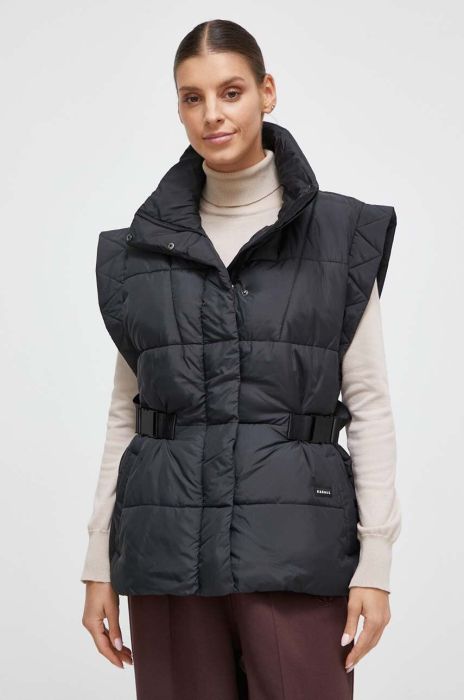 Безрукавка Casall жіночий колір чорний зимовий Безрукавка Casall жіночий колір чорний зимовий