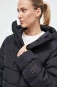 Пухова куртка Marmot жіноча колір чорний зимова oversize