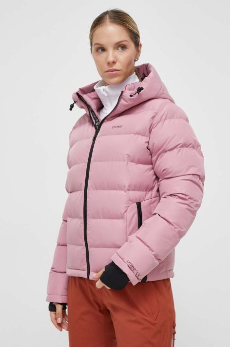 Куртка Protest Prtshames колір рожевий Куртка Protest Prtshames колір рожевий
