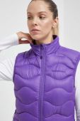Спортивний пуховий жилет Peak Performance Helium колір фіолетовий перехідний