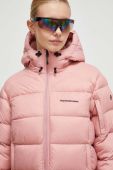 Спортивна пухова куртка Peak Performance Frost колір рожевий Спортивна пухова куртка Peak Performance Frost колір рожевий