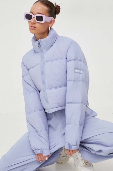 Куртка Nicce жіноча зимова колір блакитний Куртка Nicce жіноча зимова колір блакитний