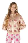 Дитяча куртка Guess колір золотий (3330036) Дитяча куртка Guess колір золотий (3330036)