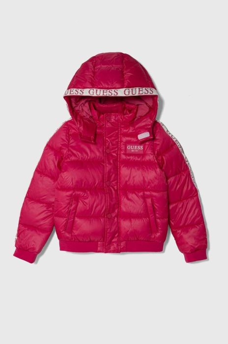 Дитяча куртка Guess колір рожевий (3362853) Дитяча куртка Guess колір рожевий (3362853)