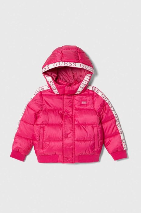 Дитяча куртка Guess колір рожевий (3362876) Дитяча куртка Guess колір рожевий (3362876)