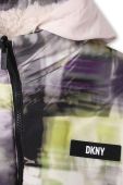 Дитяча двостороння куртка Dkny колір зелений (3458758) Дитяча двостороння куртка Dkny колір зелений (3458758)