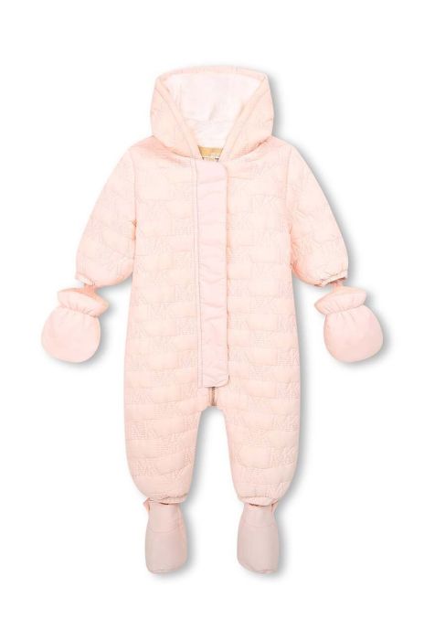 Дитячий комбінезон Michael Kors колір рожевий Дитячий комбінезон Michael Kors колір рожевий