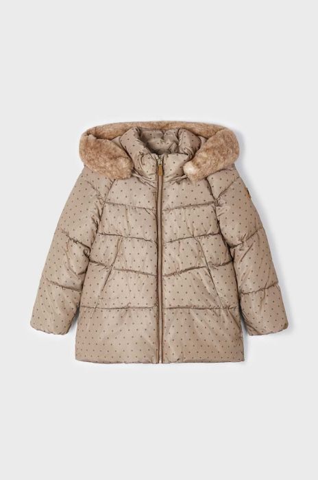 Дитяча куртка Mayoral колір бежевий (3409262) Дитяча куртка Mayoral колір бежевий (3409262)