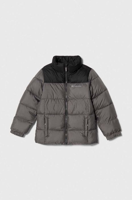 Дитяча куртка Columbia U Puffect Jacket колір сірий Дитяча куртка Columbia U Puffect Jacket колір сірий