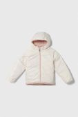 Дитяча двостороння куртка The North Face G REVERSIBLE PERRITO JACKET колір рожевий