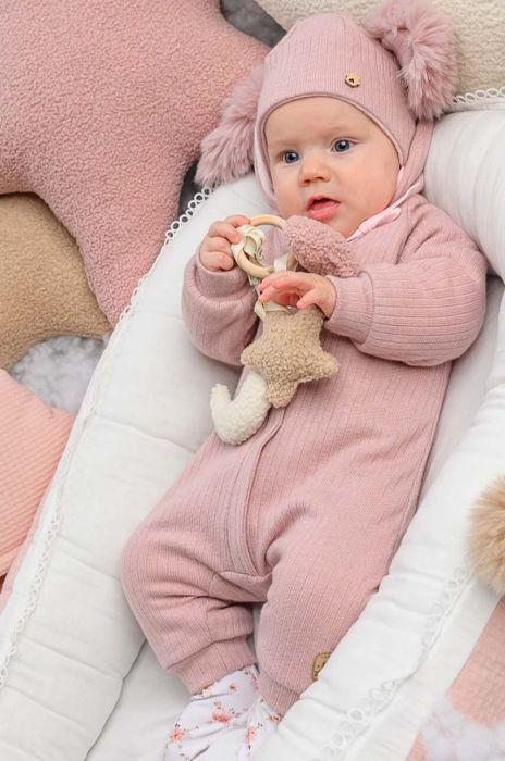 Комбінезон для немовлят Jamiks колір рожевий (3489656) Комбінезон для немовлят Jamiks колір рожевий (3489656)