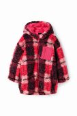 Дитяча куртка Desigual 23WGEW08 JACKET колір рожевий Дитяча куртка Desigual 23WGEW08 JACKET колір рожевий