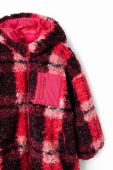 Дитяча куртка Desigual 23WGEW08 JACKET колір рожевий Дитяча куртка Desigual 23WGEW08 JACKET колір рожевий