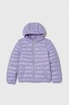 Дитяча куртка United Colors of Benetton колір фіолетовий (3403836) Дитяча куртка United Colors of Benetton колір фіолетовий (3403836)