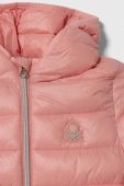 Дитяча куртка United Colors of Benetton колір рожевий (3403854) Дитяча куртка United Colors of Benetton колір рожевий (3403854)