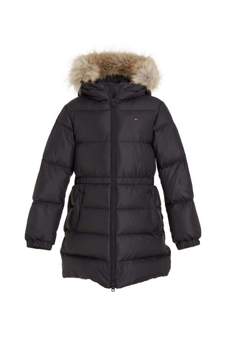 Дитяча пухова куртка Tommy Hilfiger колір чорний (3507272) Дитяча пухова куртка Tommy Hilfiger колір чорний (3507272)