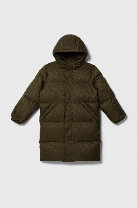 Дитяча куртка Tommy Hilfiger колір зелений (3554238) Дитяча куртка Tommy Hilfiger колір зелений (3554238)