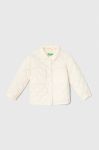 Дитяча куртка United Colors of Benetton колір бежевий (3462388) Дитяча куртка United Colors of Benetton колір бежевий (3462388)