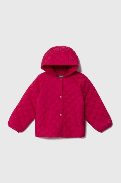 Дитяча куртка United Colors of Benetton колір фіолетовий (3503213)