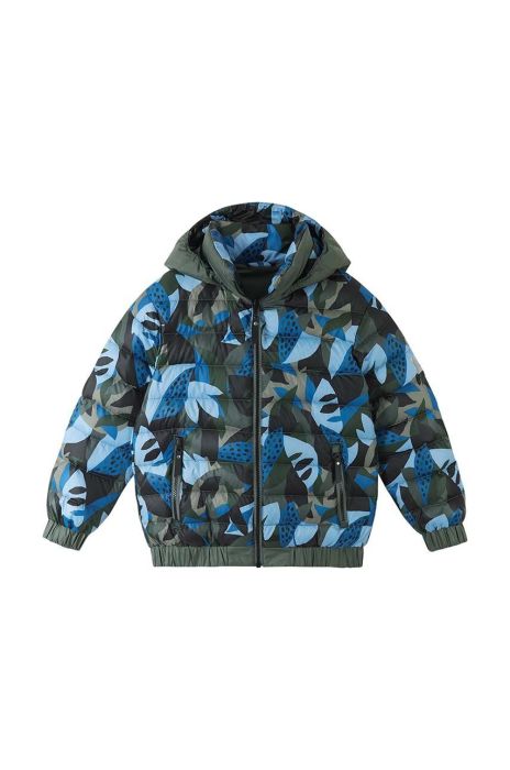 Дитяча двостороння куртка Reima Finnoo колір зелений