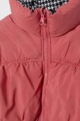 Дитяча двостороння куртка United Colors of Benetton колір рожевий Дитяча двостороння куртка United Colors of Benetton колір рожевий