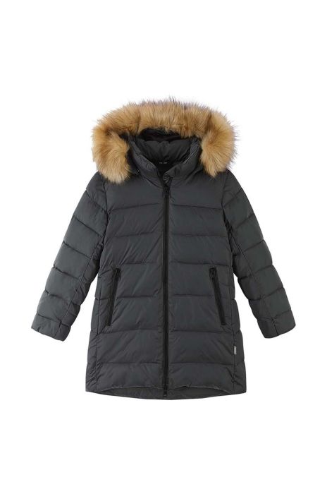 Дитяча зимова куртка Reima Lunta колір сірий