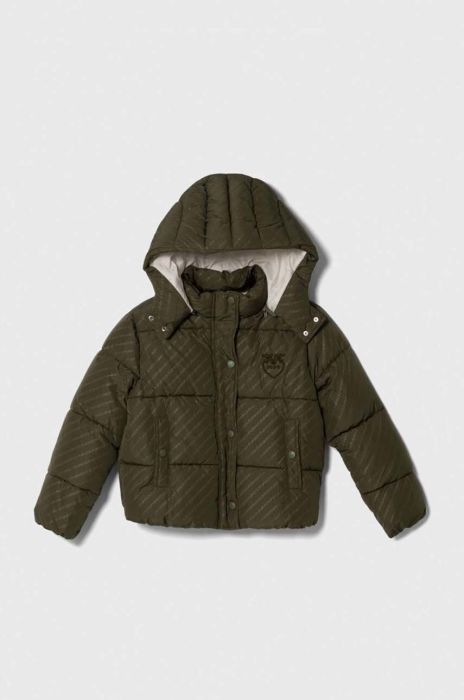 Дитяча куртка Pinko Up колір зелений