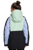 Дитяча гірськолижна куртка Roxy SNOWMIST GIRL J SNJT колір чорний