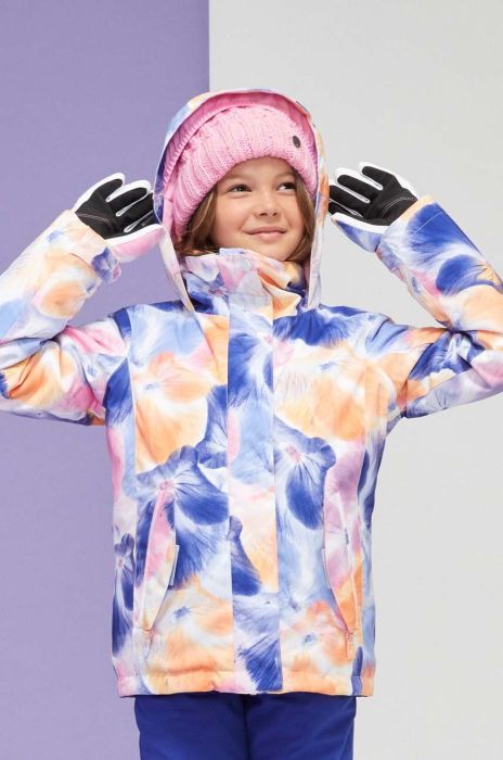Дитяча гірськолижна куртка Roxy ROXY JETTY GIJK SNJT колір барвистий Дитяча гірськолижна куртка Roxy ROXY JETTY GIJK SNJT колір барвистий