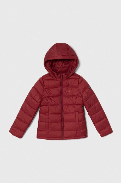 Дитяча куртка Pepe Jeans колір бордовий (3462442)