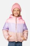Дитяча куртка Coccodrillo ZC3152704OGK OUTERWEAR GIRL KIDS колір рожевий Дитяча куртка Coccodrillo ZC3152704OGK OUTERWEAR GIRL KIDS колір рожевий