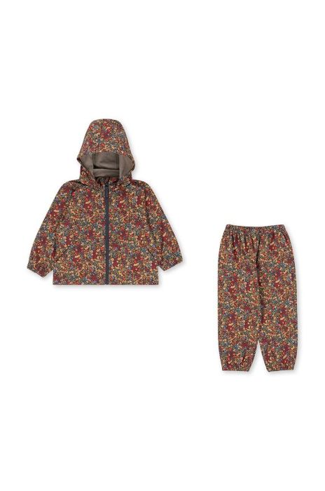 Дитячий протидощовий комплект Konges Sl?jd колір барвистий Дитячий протидощовий комплект Konges Sl?jd колір барвистий