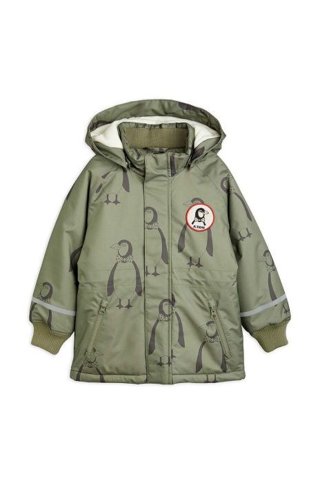 Дитяча куртка Mini Rodini колір зелений (3470703) Дитяча куртка Mini Rodini колір зелений (3470703)