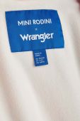 Дитяча куртка Mini Rodini Mini Rodini x Wrangler колір рожевий