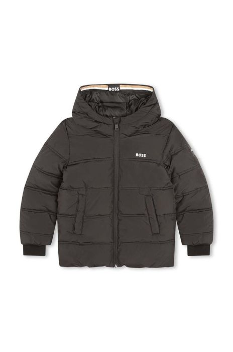 Дитяча куртка BOSS колір чорний (3541737) Дитяча куртка BOSS колір чорний (3541737)