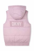 Дитяча двостороння безрукавка Dkny колір фіолетовий (3564188)