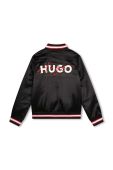 Дитяча куртка-бомбер HUGO колір чорний (3546702) Дитяча куртка-бомбер HUGO колір чорний (3546702)