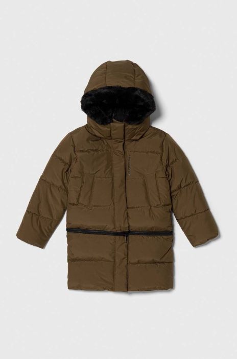 Дитяча куртка Karl Lagerfeld колір зелений (3620897) Дитяча куртка Karl Lagerfeld колір зелений (3620897)