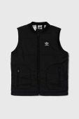 Дитяча безрукавка adidas Originals колір чорний Дитяча безрукавка adidas Originals колір чорний