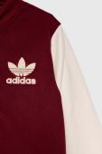 Дитяча куртка-бомбер adidas Originals колір червоний Дитяча куртка-бомбер adidas Originals колір червоний