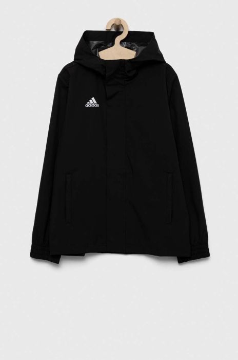 Дитяча куртка adidas Performance ENT22 AW JKTY колір чорний Дитяча куртка adidas Performance ENT22 AW JKTY колір чорний